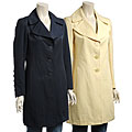 Tahari ASL Women's Lola Fit and Flare Spring Coat