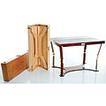 Folding Wood Picnic Table and Bench Set