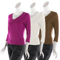 Metric Women's V-neck Blouse
