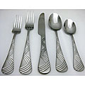 Cambridge 'Ribbon Sand' 20-piece Flatware Set