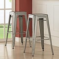 Tabouret 30-inch Metal Barstools (Set of 2)