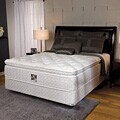 Serta Delphina Pillowtop King Mattress and Foundation Set