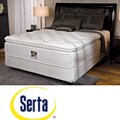 Serta Delphina Queen Pillow-top Mattress and Foundation Set