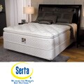 Serta Delphina Queen-size Pillow-top Memory Foam Mattress Set