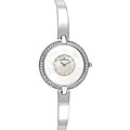 AK Anne Klein Women's Silvertone Bangle Watch