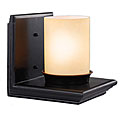 Mahogany Wood Wall Sconce