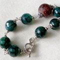 Sterling Silver Mantra Bracelet (USA)