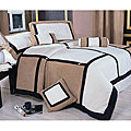 Merridia 7-piece Microsuede Comforter Set