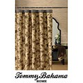 Tommy Bahama Amber Isle Brown Shower Curtain