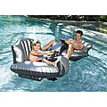 Excalibur Inflatable Motorized Bumper Boat with Water Cannon