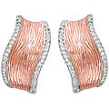 14k Rose Gold 2/5ct TDW Diamond Earrings (H-I, I1-I2)