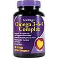 Natrol Omega-3 M/D Complex 3-6-9 VS Softgels (Pack of 3 90-count Bottles)