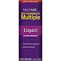 Natrol My Favorite Multiple Liquid Multivitamin (Pack of 2 8-ounce Bottles)