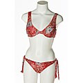 Elena Lardi Genova Arabic Print Bikini