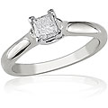 14k Gold 1/4ct TDW IGL Certified Diamond Ring (G-H-I, I1-I2)