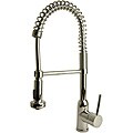 Giagni Polished Chrome Pre-Rinse Kitchen Faucet