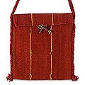 Wool 'Sunbeams' Shoulder Bag (Mexico)