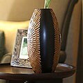 Wood 'Star of Nature' Vase (Thailand)