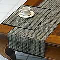Set of Four Mendong Table Runner and Placemats (Indonesia)