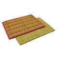 Set of Four Woven Grass Placemats (India)