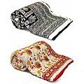 Fair Trade Feather Queen-size Quilt (India)