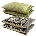Set of 2 Fair Trade Hand-block Pillow Shams (India)