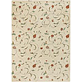 Perano Cream New Zealand Wool Rug (5'6 x 7'9)