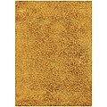 Hand-woven Orange Rug (4' x 6')