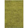 Green Art Silk Rug (4' x 6')