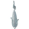 Sterling Silver Corn Charm