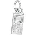 Sterling Silver Cell Phone Charm