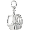 Sterling Silver Ski Lift Charm