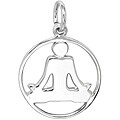 Sterling Silver Yoga Position Charm
