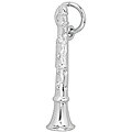 Sterling Silver Clarinet Charm