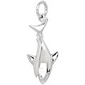 Sterling Silver Shark Charm