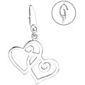 Sterling Silver '2 Hearts' Charm
