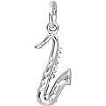 Sterling Silver Saxophone Charm