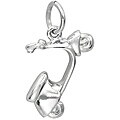 Sterling Silver Scooter Charm
