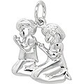 Sterling Silver Children Praying Charm