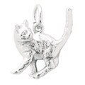 Sterling Silver British Shorthair Cat Charm