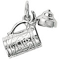 Sterling Silver Moveable Beer Stein Charm