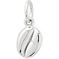 Sterling Silver Coffee Bean Charm