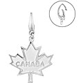 Sterling Silver 'Canadian Maple Leaf' Charm