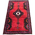 Persian Hamadan Red/ Brown Rug (4'6 x 7'10)