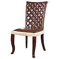 Soho Leather Dining Chairs (Set of 2)