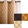 Retro Polka Dot Jacquard Window Panel (96 in.)