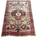 Persian Bakhtiari Brown/ Orange Rug (5'1 x7'9)