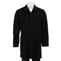 Perry Ellis Portfolio Men's 5-button Wool Car Coat