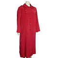 Regent Women's Packable Faux Silk Long Travel Coat