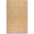 Carmen Gold Wool Rug (5' x 8')
